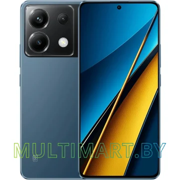 Смартфон POCO X6 12GB/256GB (синий)